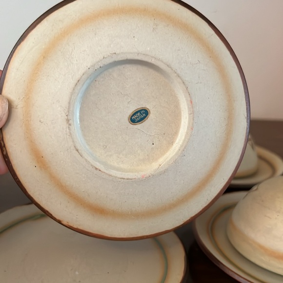 Vintage Japanese set of 4 dining cloches - Picture 5 of 13